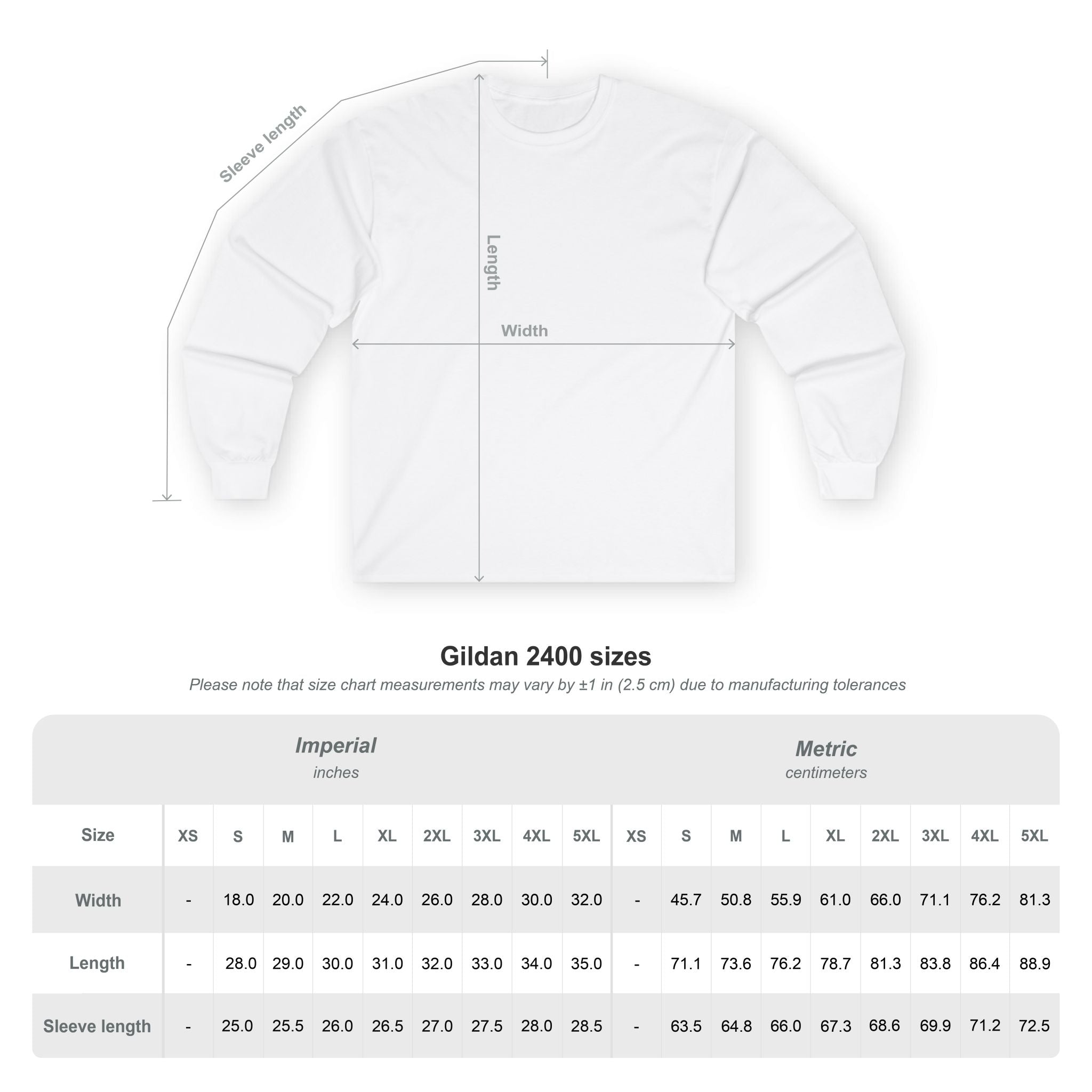 "A DAY AROUND THE SUN" Long Sleeve