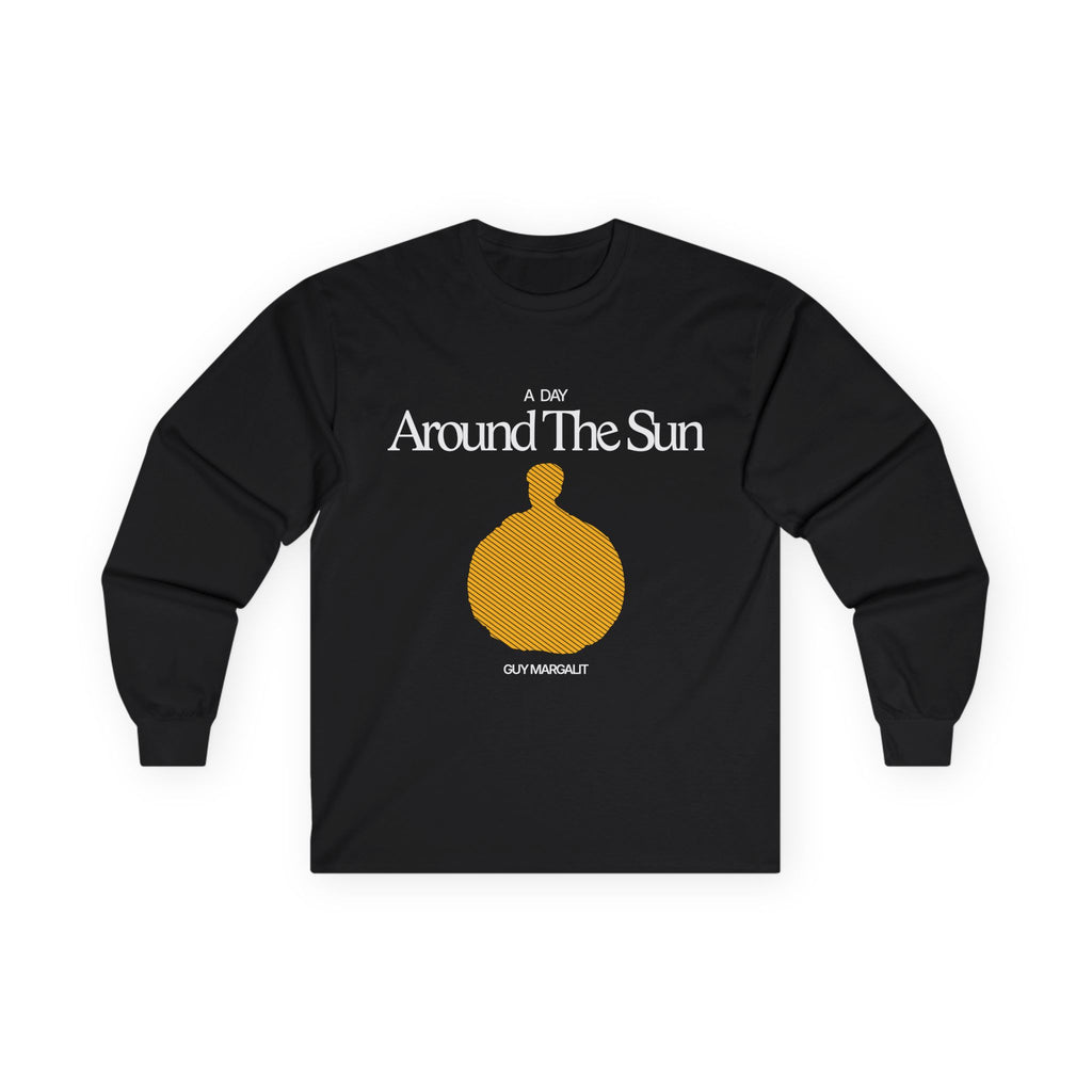"A DAY AROUND THE SUN" Long Sleeve Black