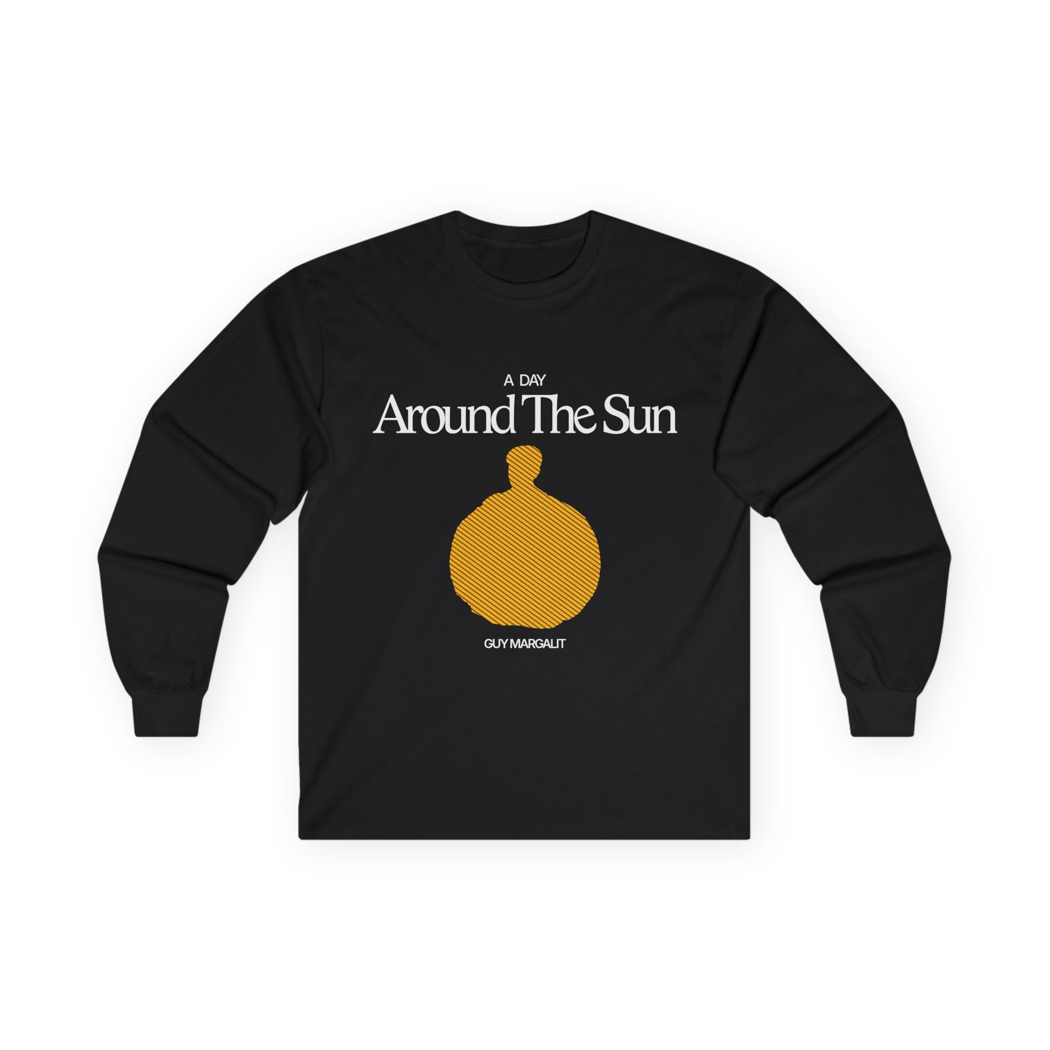 "A DAY AROUND THE SUN" Long Sleeve Black